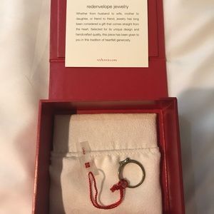 Red Envelope Gemstone Ring